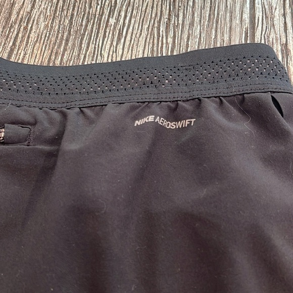Nike Black Aeroswift Shorts Size Small - Picture 8 of 10